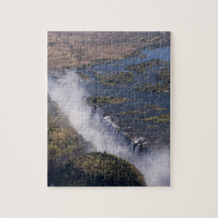 Victoriafälle, Sambesi-Fluss, Sambia - Simbabwe Puzzle