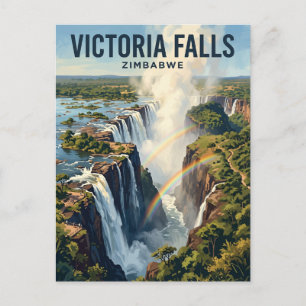 Victoriafälle Simbabwe Postkarte
