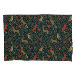 Victorian Christmas Animal & Botanical Kissenbezug