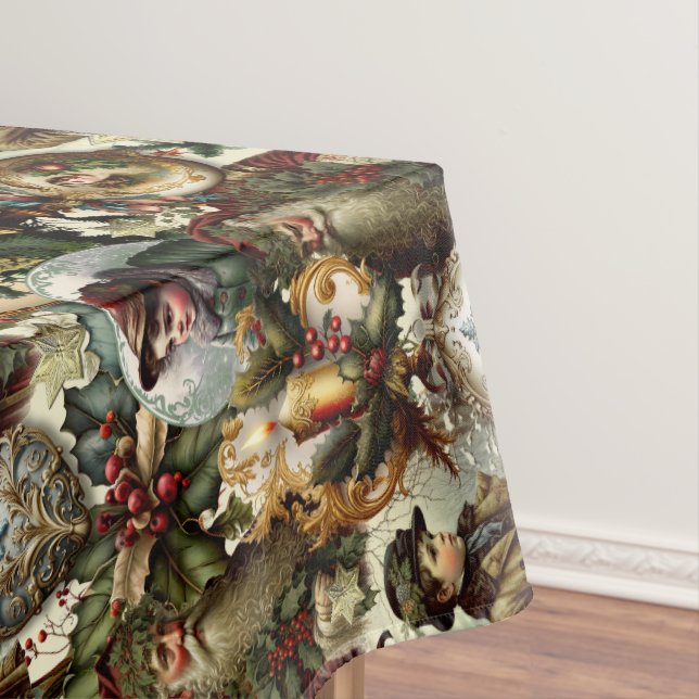 Victorian Christmas Elegance  Tischdecke (Beispiel)