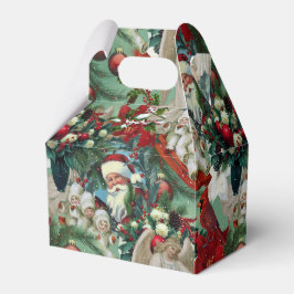 Victorian Christmas Portrait Geschenkschachtel