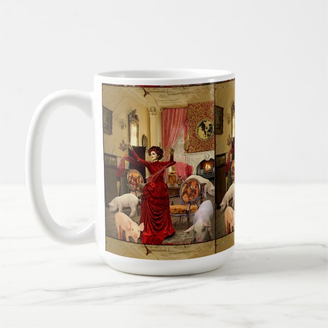 Victorian Circe Kaffeetasse (Links)