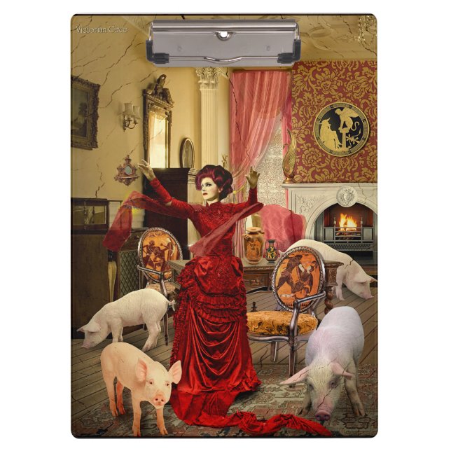 Victorian Circe Klemmbrett (Vorderseite)