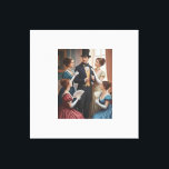 Victorian elegant soiree leinwanddruck<br><div class="desc">Classic oil painting style featuring elegant victorian figures.</div>