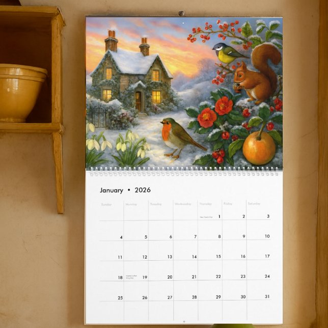 Victorian Era Cottages & Gardens Kalender (Von Creator hochgeladen)