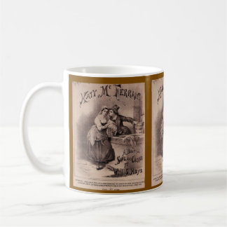Victorian Era Music Themed Mug Kaffeetasse