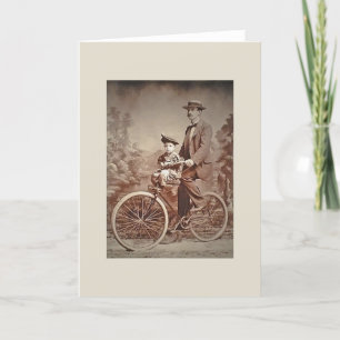 Victorian Father's Day Greeting Card Karte