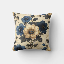 Victorian flowers kissen