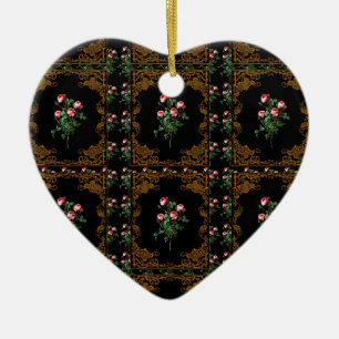 Victorian II Lasher's Rose Keramikornament