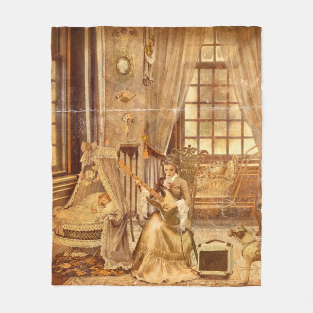 Victorian Lullaby Fleecedecke (Vorderseite)