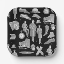 victorian men's style antique menswear toile black