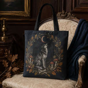 Victorian Samhain Wolf Botanische Gotische Einkauf
