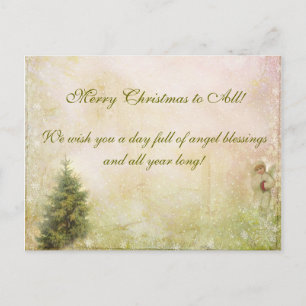 Victorian Vintage Christmas Postcard Feiertagspostkarte