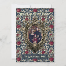 Victorian Winter Berry Ornament Familien-Gothmas