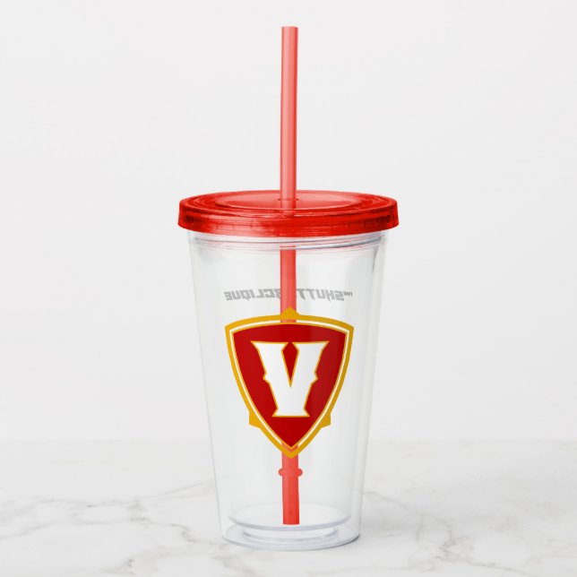 Victoriana Acrylic Tumbler — Die Shutterclique Acryltrinkbecher (Vorderseite)