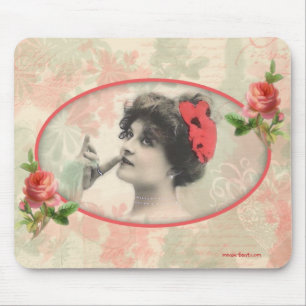 Victorianische Frauenmauspad Mousepad