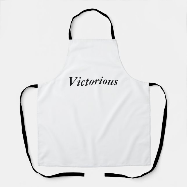 Victorianische Schürze (Vorderseite)