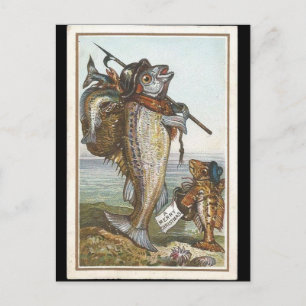 Victorianischer Fisch Weihnachten