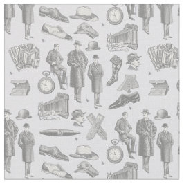 victorianischer Männerstil antike Herrenbekleidung Stoff