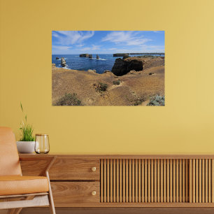 Victoria's Bay of Islands Küstenpanorama Poster