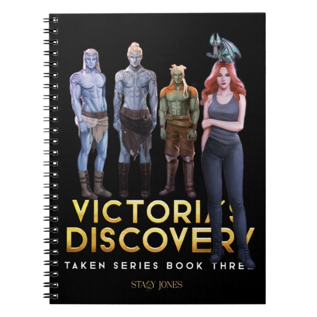 Victorias Discovery Spiral-Notebook Notizblock (Vorderseite)
