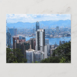 Victoria's Peak in HK Postcard Postkarte
