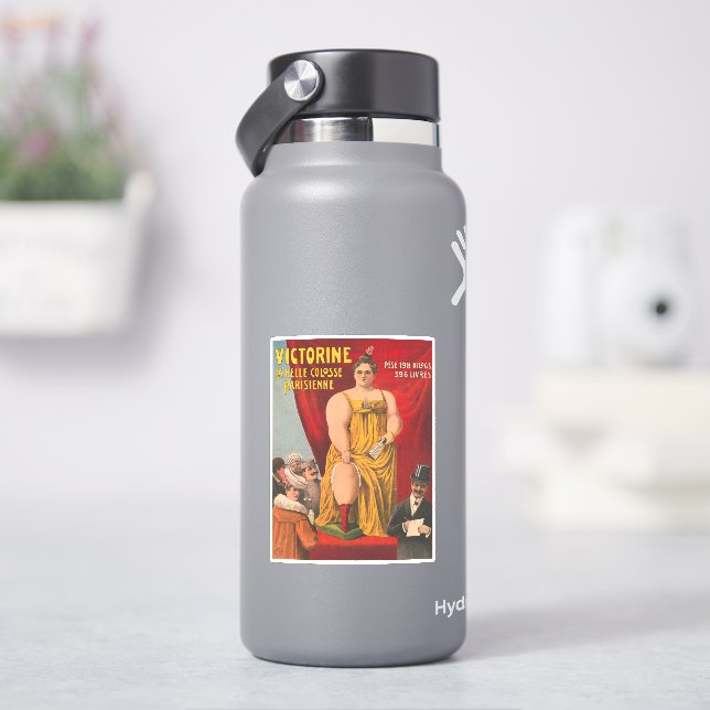 Victorine, die schöne große Pariser Frau Aufkleber (HydroFlask)