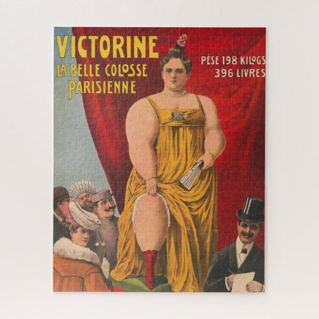 Victorine, die schöne große Pariser Frau Puzzle (Vertikal)