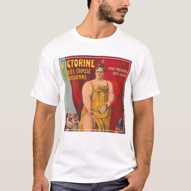 Victorine, die schöne große Pariser Frau T-Shirt (Vorderseite)