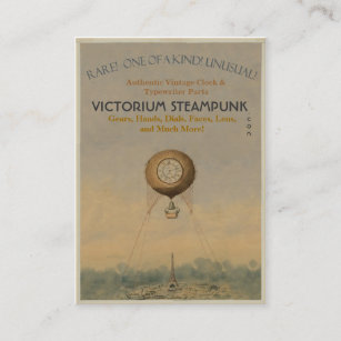 Victorium Steampunk Visitenkarte