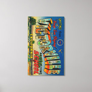 Victorville, Kalifornien, Army Flying School Leinwanddruck