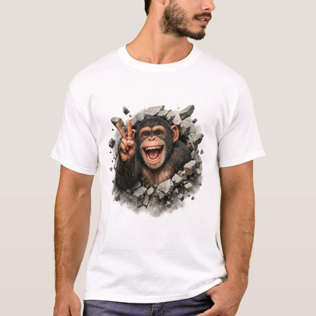 Victory Breakout Monkey Tee  (Vorderseite)