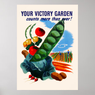 Victory Garden (groß) Poster