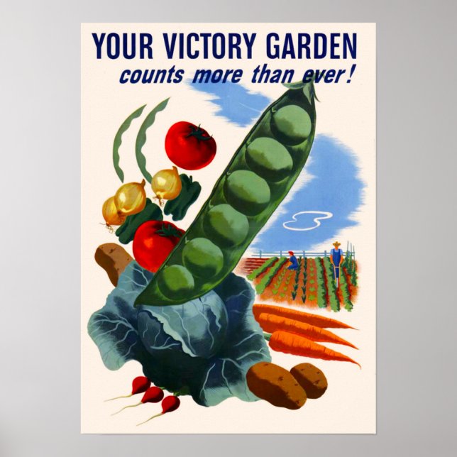 Victory Garden Poster (Vorne)