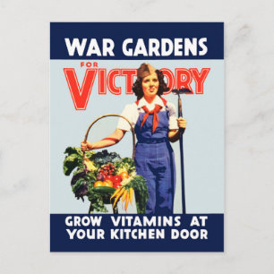 Victory Garden Postkarte