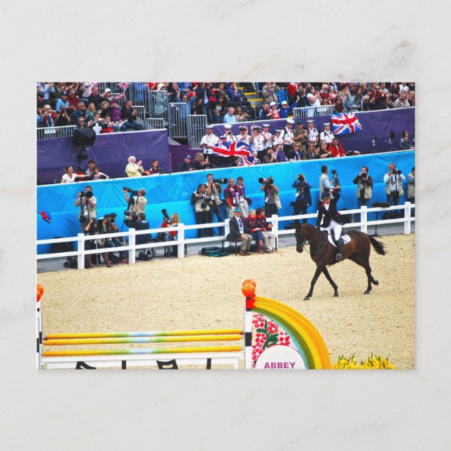 Victory Lap Postkarte (Vorderseite)