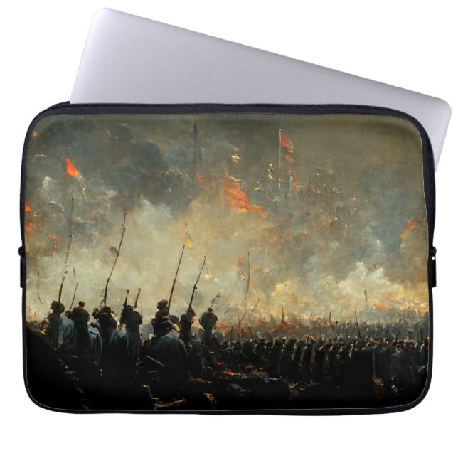 Victory Laptopschutzhülle (Vorderseite)