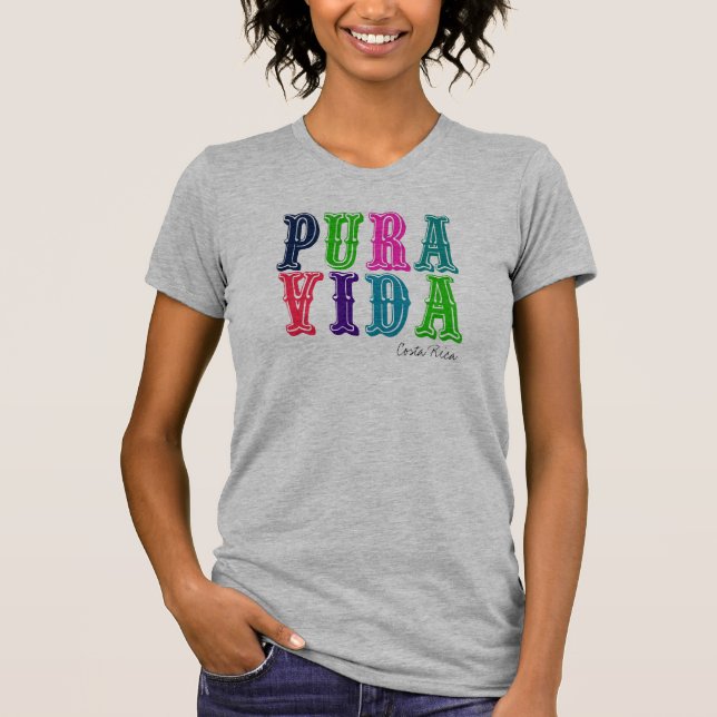 Vida Costa Rica T - Shirt (Vorderseite)