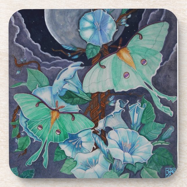 Vida de la Luna Getränkeuntersetzer (Vorderseite)