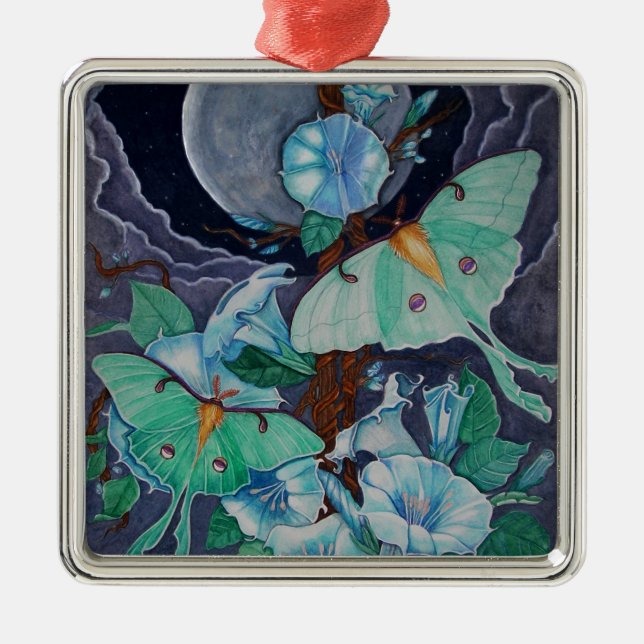 Vida de la Luna Ornament Aus Metall (Vorne)