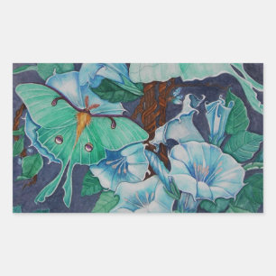 Vida de la Luna Rechteckiger Aufkleber