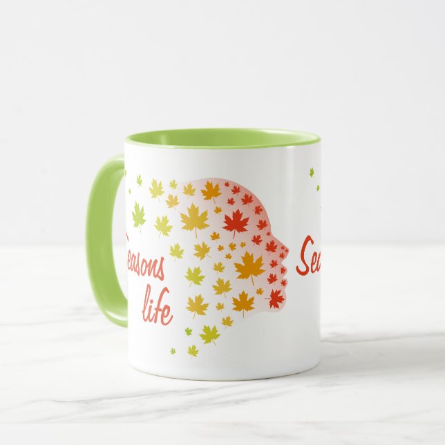 Vida de las estaciones tasse (Vorderseite Links)