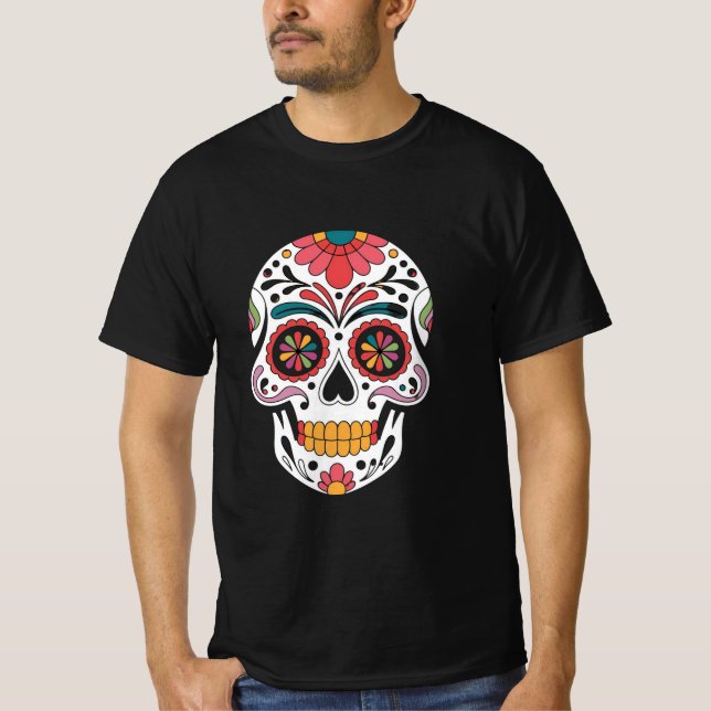 Vida y Muerte" - Kollektion Zuckerhut T-Shirt (Vorderseite)