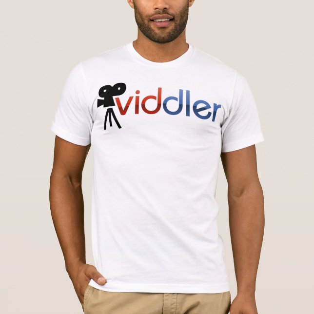 Viddler.com-Logo-Shirt T-Shirt (Vorderseite)