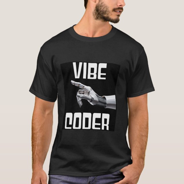 Video-Coding-Roboter T-Shirt (Vorderseite)