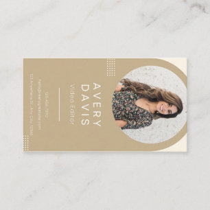 Video-Editor für Visitenkarten Telefonnummerkarte