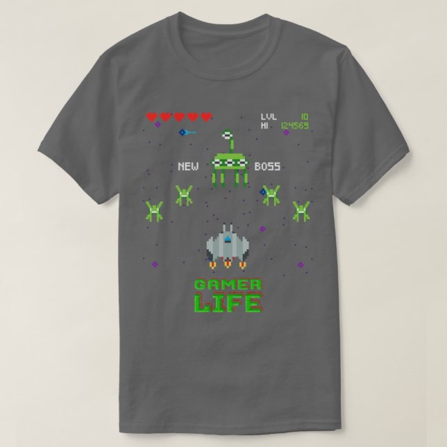 Video-Game3 T-Shirt (Design vorne)