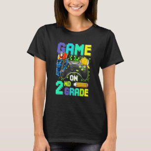 Video Game 2. Klasse erster Tag der Schule Gamer B T-Shirt