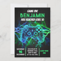 Video Game Birthday Party Level Up Game on Nebel