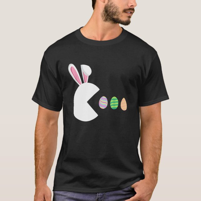 Video Game Bunny Eggs Funny Easter Gamer Kinderjun T-Shirt (Vorderseite)